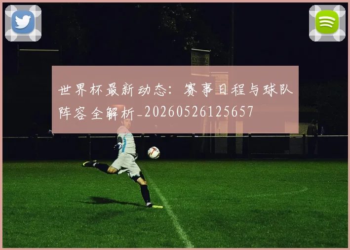 世界杯最新动态：赛事日程与球队阵容全解析_20260526125657